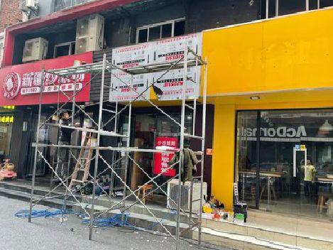 石台制作广告招牌如何避免它发黄？